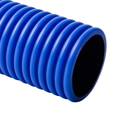 KOPODUR® - жесткая двухслойная гофрированная труба (синяя). KD 09110_CC