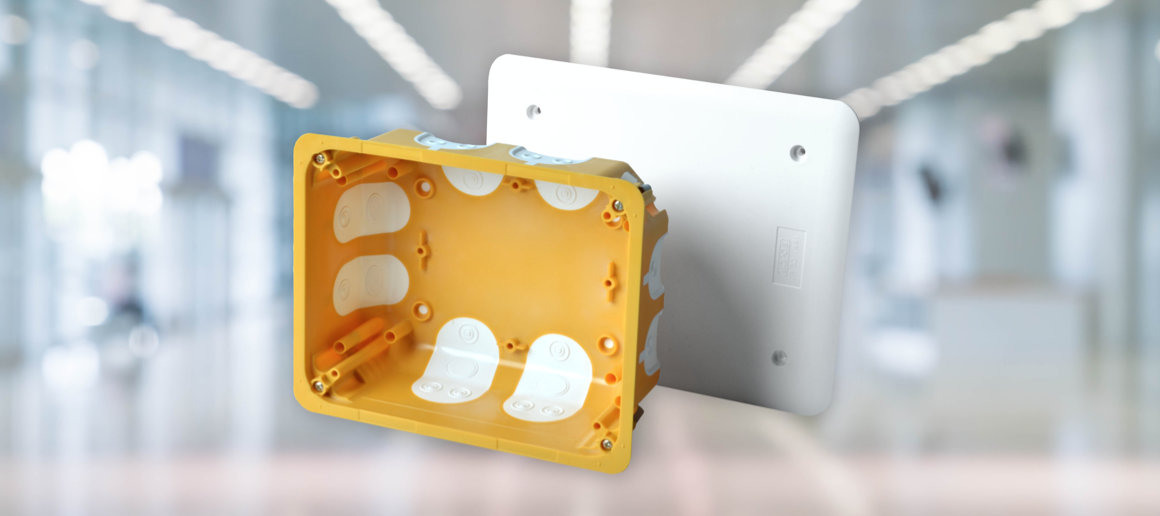 KO 180/LD_NA – распределительная коробка для монтажа в пустотелой стене