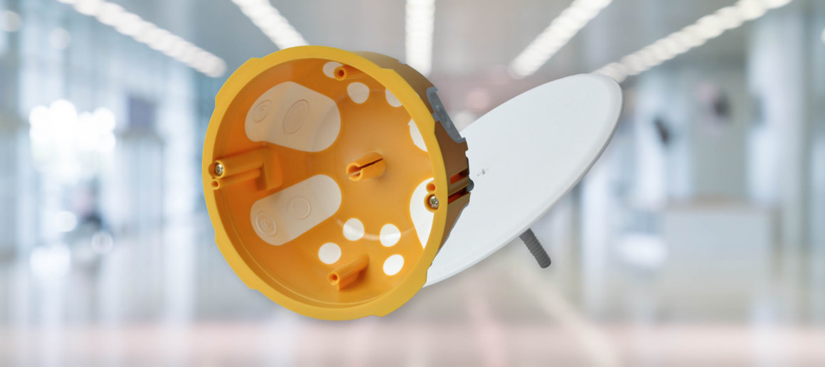 KO 97/LD_NA – распределительная коробка для монтажа в пустотелые стены