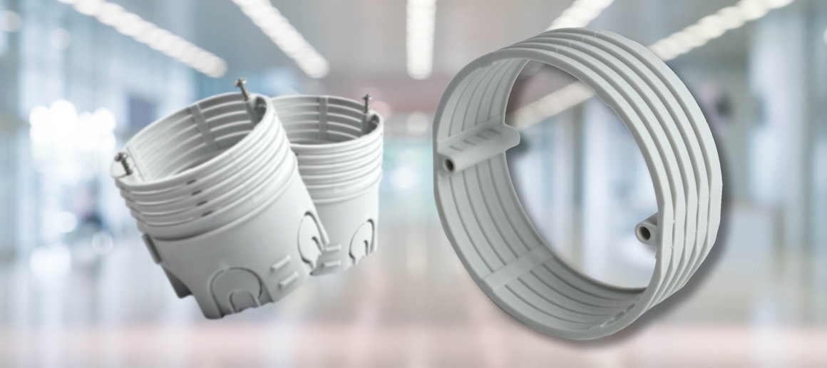 NR 5X5_ZB наставная рамка для электромонтажных коробок